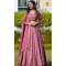Faux Georgette Sequins Work Party Wear Lehenga Choli In Magenta - 11288200090
