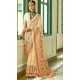 Cream Banarasi Silk Weaving Work Traditional Wear Saree - 11240199853
