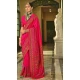 Rani Pink Banarasi Silk Weaving Work Traditional Wear Saree - 11240199854