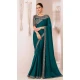 Morpeach Georgette Chiffon Sequins Work Party Wear Saree - 11244199880