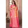Banarasi Silk Woven Work Traditional Wear Plus Size Saree In Multi Color - 11261199961