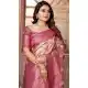 Multi Color Banarasi Silk Woven Work Traditional Wear Saree - 11261199962
