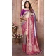 Banarasi Tissue Silk Woven Work Traditional Wear Saree In Purple - 11263199973