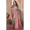 Banarasi Tissue Silk Woven Work Traditional Wear Plus Size Saree In Sea Green - 11263199974
