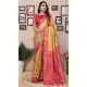 Banarasi Silk Woven Work Party Wear Saree In Light Mustard - 11264199979