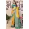 Banarasi Silk Woven Work Party Wear Saree In Yellow - 11264199981