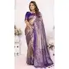 Banarasi Silk Zari Work Traditional Wear Plus Size Saree In Dark Beige - 11257199932