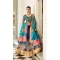 Blue Dola Silk Printed Traditional Party Wear Lehenga Choli - 11326200322