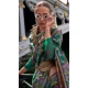 Dark Green Organza Silk Weaving Work Party Wear Saree - 11292200120