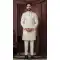Cream Jacquard Resham Work Readymade Men Wedding Wear Sherwani - 11470201161