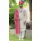 Off White Silk Embroidery Work Wedding Wear Men Sherwani - 11471201220