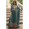 Rama Blue Faux Georgette Sequins Embroidered Anarkali Salwar Suit - 11491201309