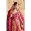 Georgette Zari Work Designer Wear Plus Size Anarkali Suit In Multi Color - 11486201277