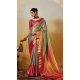 Sky Blue Banarasi Silk Weaving Work Traditional Wear Saree - 11291200109