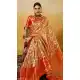 Banarasi Silk Weaving Work Traditional Wear Saree In Multi Color - 1129120010