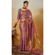 Multi Color Banarasi Silk Weaving Work Traditional Wear Designer Saree - 11291200112