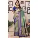 Banarasi Tissue Silk Jacquard Work Ethnic Wear Saree In Sea Green - 11266199988