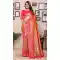 Banarasi Tissue Silk Jacquard Work Ethnic Wear Saree In Orange - 11266199992