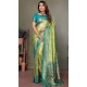 Light Green Banarasi Tissue Silk Jacquard Work Ethnic Wear Saree - 11268200006