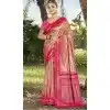 Rust Art Silk Woven Work Designer Party Wear Plus Size Saree - 11391200609
