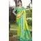 Art Silk Weaving Zari Work Party Wear Saree In Parrot Green - 11392200613