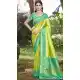 Art Silk Weaving Zari Work Party Wear Saree In Parrot Green - 11392200613