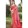 Art Silk Weaving Zari Work Party Wear Plus Size Saree In Lilac - 11392200616