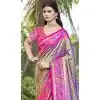 Art Silk Weaving Zari Work Party Wear Plus Size Saree In Purple - 11392200617