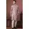 Wine Multi Color Cotton Digital Print Work Party Wear Men Kurta Pajama - 11468201087
