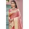 Mauve Art Silk Printed Work Traditional Wear Plus Size Saree - 11411200682