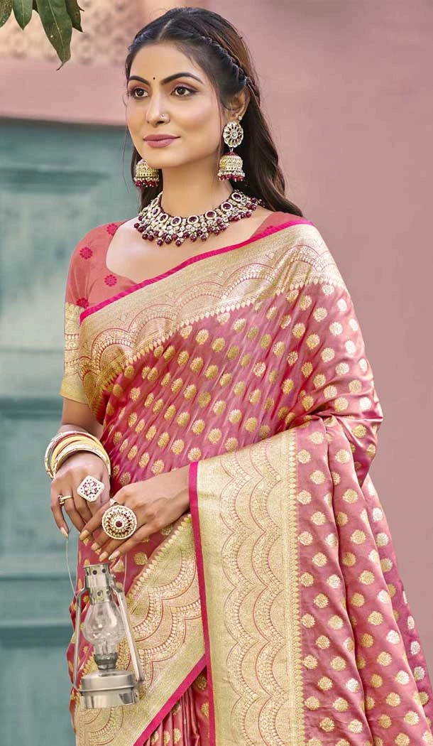 Mauve Art Silk Printed Work Traditional Wear Saree - 11411200682 Mauve Art Silk Printed Work Traditional Wear Saree - 11411200682