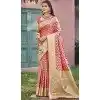 Mauve Art Silk Printed Work Traditional Wear Plus Size Saree - 11411200682