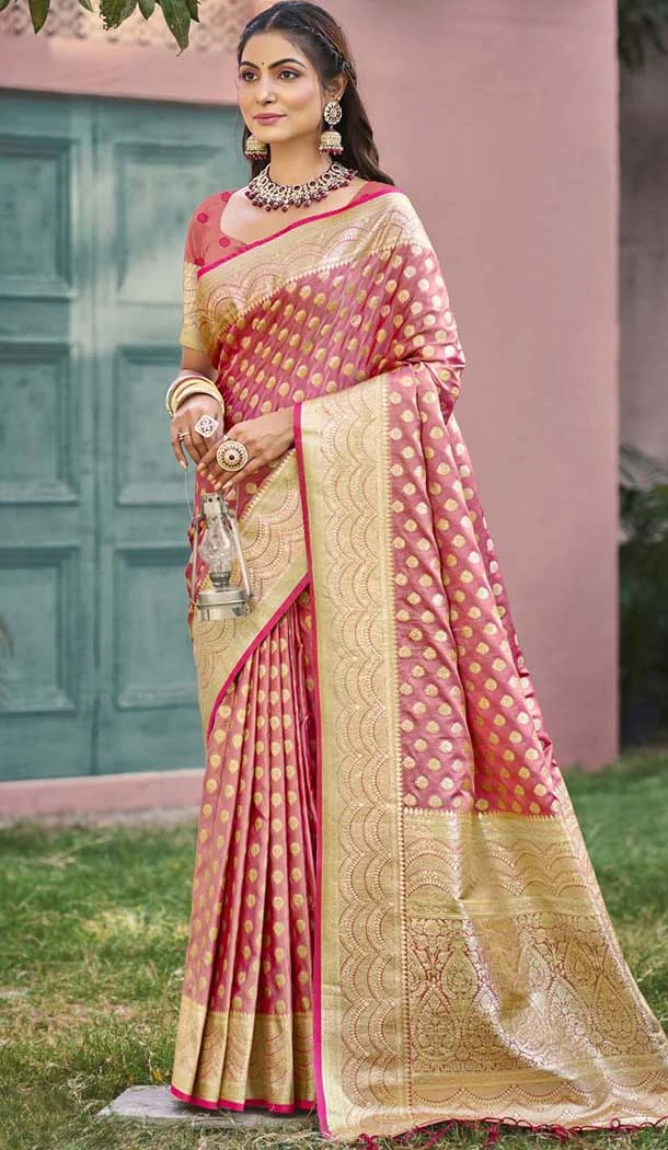 Mauve Art Silk Printed Work Traditional Wear Saree - 11411200682 Mauve Art Silk Printed Work Traditional Wear Saree - 11411200682