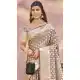 Beige Art Silk Printed Work Traditional Wear Saree - 11411200686