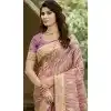 Art Silk Zari Work Designer Party Wear Plus Size Saree In Mauve - 11412200691