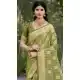 Art Silk Zari Work Designer Party Wear Saree In Green - 11412200692