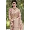 Mauve Art Silk Weaving Work Traditional Party Wear Plus Size Saree - 11413200694