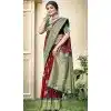 Art Silk Weaving Work Traditional Wear Plus Size Saree In Maroon - 11425200776