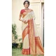 Art Silk Weaving Work Traditional Wear Saree In Off White - 11425200777
