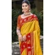 Art Silk Weaving Work Traditional Party Wear Saree In Mustard - 11427200789