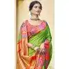 Art Silk Weaving Work Party Wear Plus Size Saree In Light Green - 11438200853