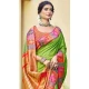 Art Silk Weaving Work Party Wear Saree In Light Green - 11438200853