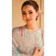 Sky Blue Fox Georgette Embroidery Work Party Wear Palazzo Salwar Suit - 11531201505