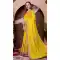 Georgette Thread Work Designer Party Wear Saree In Yellow - 11551201631