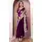 Purple Soft Jimmy Choo Embroidered Party Wear Saree - 11552201632