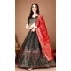 Soft Silk Jacquard Work Party Wear Lehenga Choli In Green - 11553201648