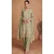 Chinon Embroidered Party Wear Palazzo Salwar Suit In Pista Green - 11556201658