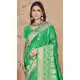 Green Art Silk Printed Designer Party wear Saree - 11415200707