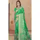Green Art Silk Printed Designer Party wear Saree - 11415200707