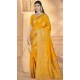Yellow Art Silk Printed Traditional Party Wear Saree - 11417200719